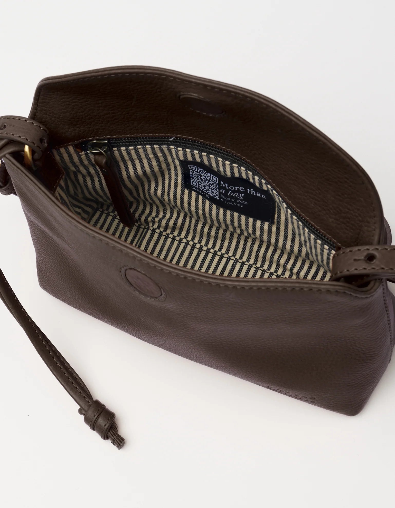 O MY BAG Sienna Mini Soft Grain Leather - Chocolate