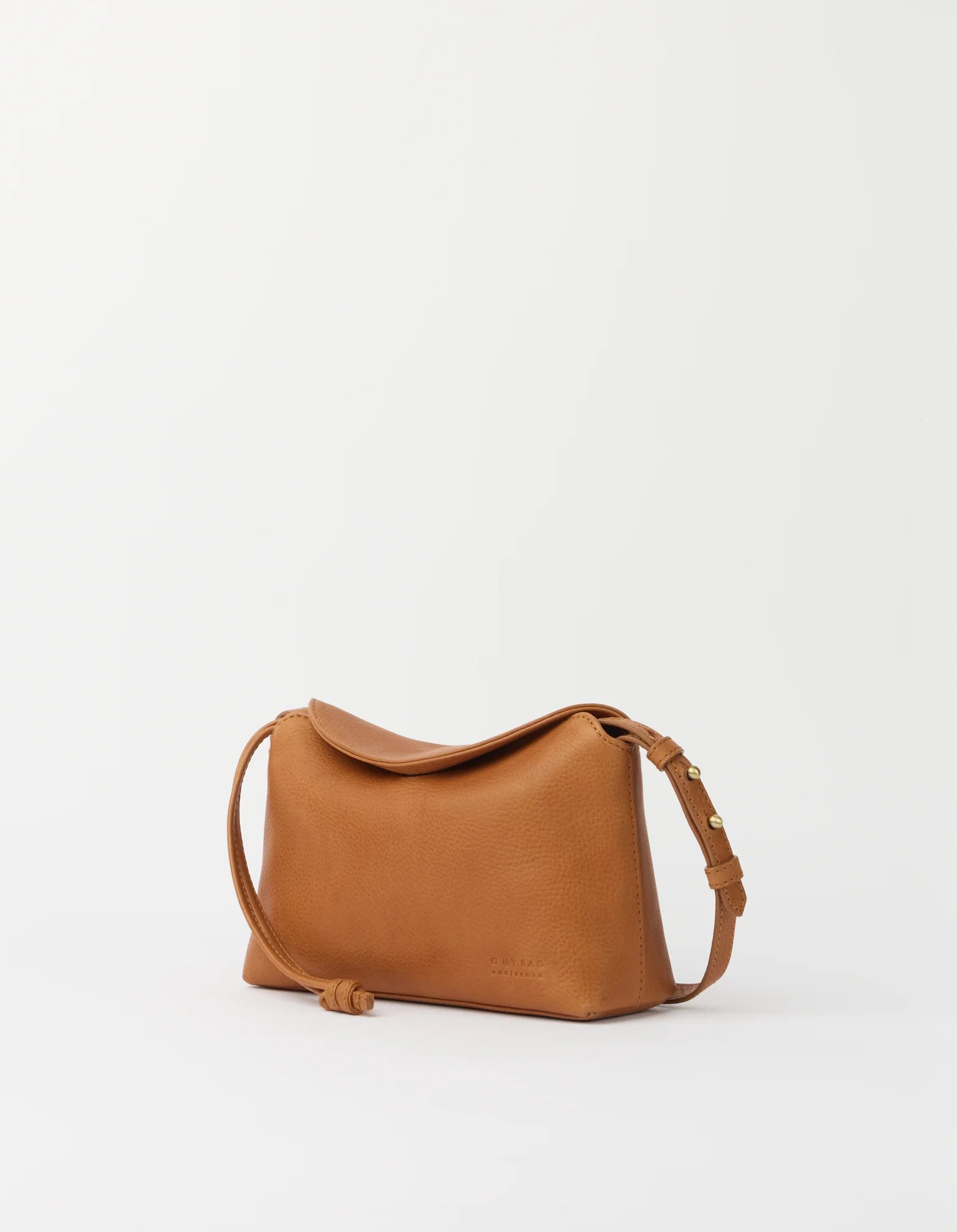 O MY BAG Sienna Mini Soft Grain Leather - Wild oak