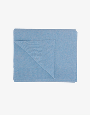 Merino wool scarf - Stone blue