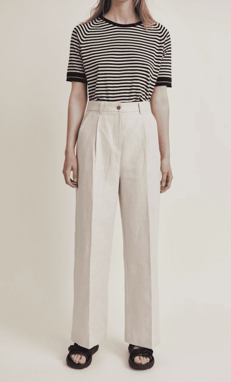 Basic Apparel Nata Pants Natural cotton