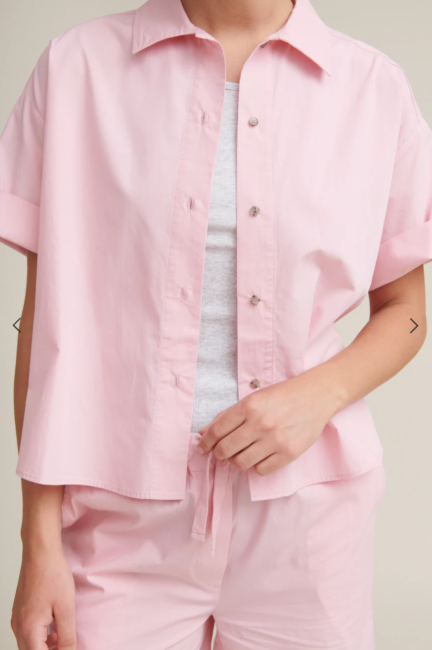 Basic Apparel Vilde SS Shirt GOTS Pink Nectar