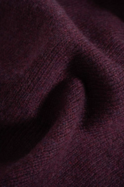 Rifo - Laura Woman Recycled Wool Sweater - Purple Prugna