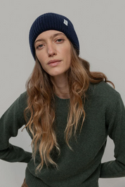 Rifo - Strikket Kashmir Hue - Blackberry Blue