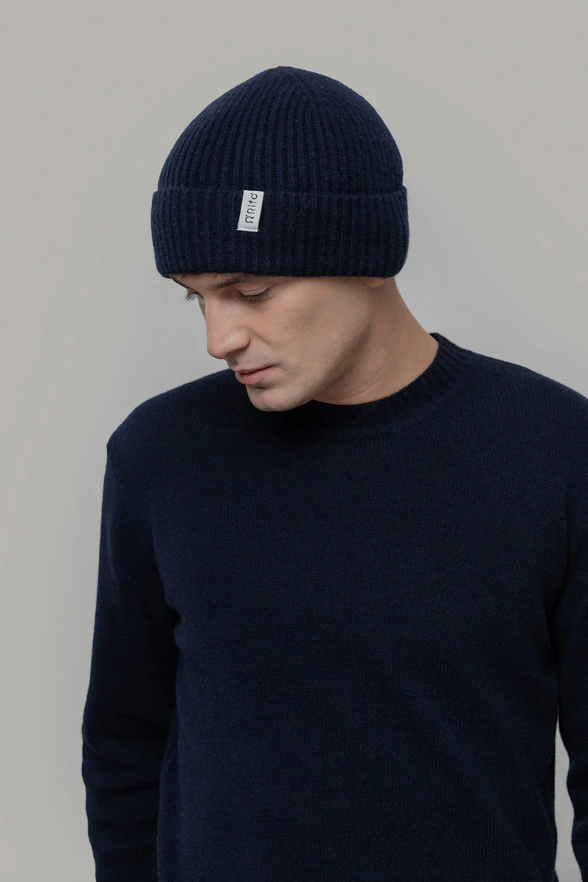 Rifo - Strikket Kashmir Hue - Blackberry Blue