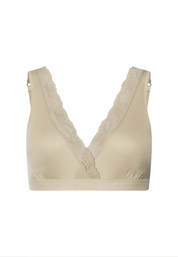 Hanro - Cotton Delight Soft Cup Bra (1838) - Olive Stem