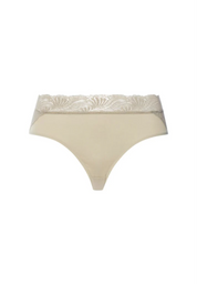 Hanro - Cotton Delight Midi Briefs (1835) - Olive Stem