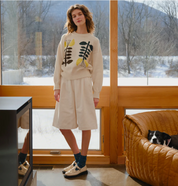 Degen - Yarrow Embroidered Flora Sweater