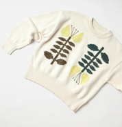 Degen - Yarrow Embroidered Flora Sweater