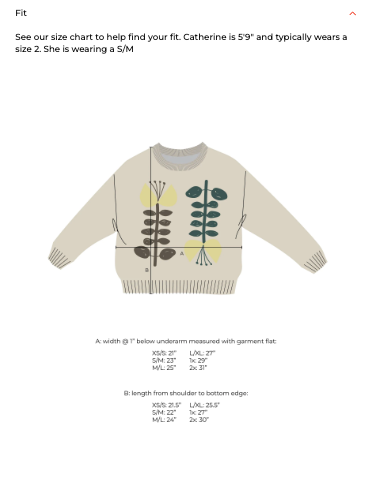 Degen - Yarrow Embroidered Flora Sweater
