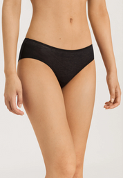 Hanro Ultralight Midi Briefs - Black