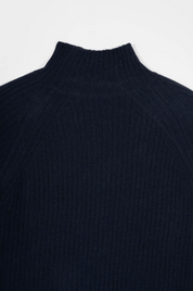 Rifo - Euridice Woman Cashmere Sweater - Blue Mora