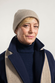 Rifo - Strikket Kashmir Hue - Sand Beige