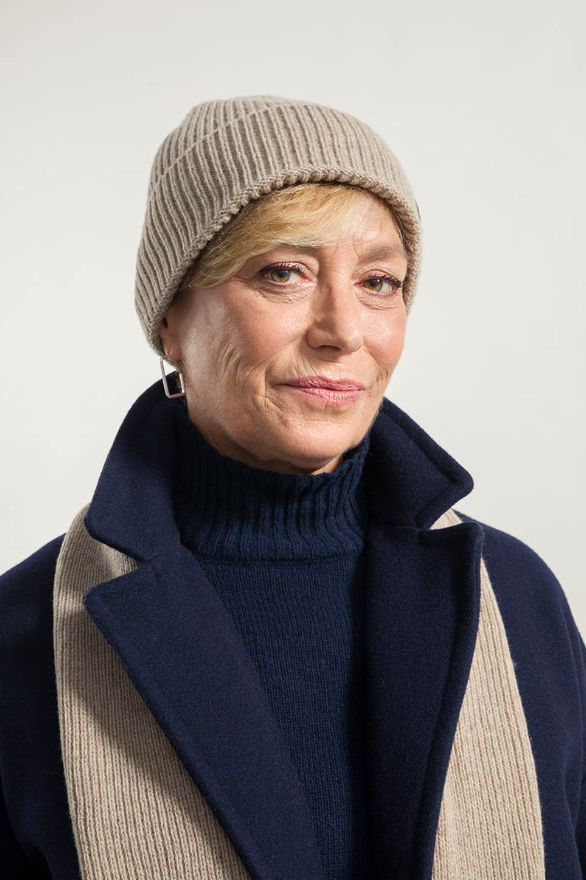 Rifo - Strikket Kashmir Hue - Sand Beige