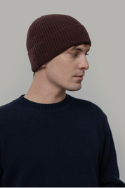 Rifo - Strikket Kashmir Hue - Coffee Brown