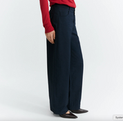 Thinking Mu Barrel navy Marissa trousers