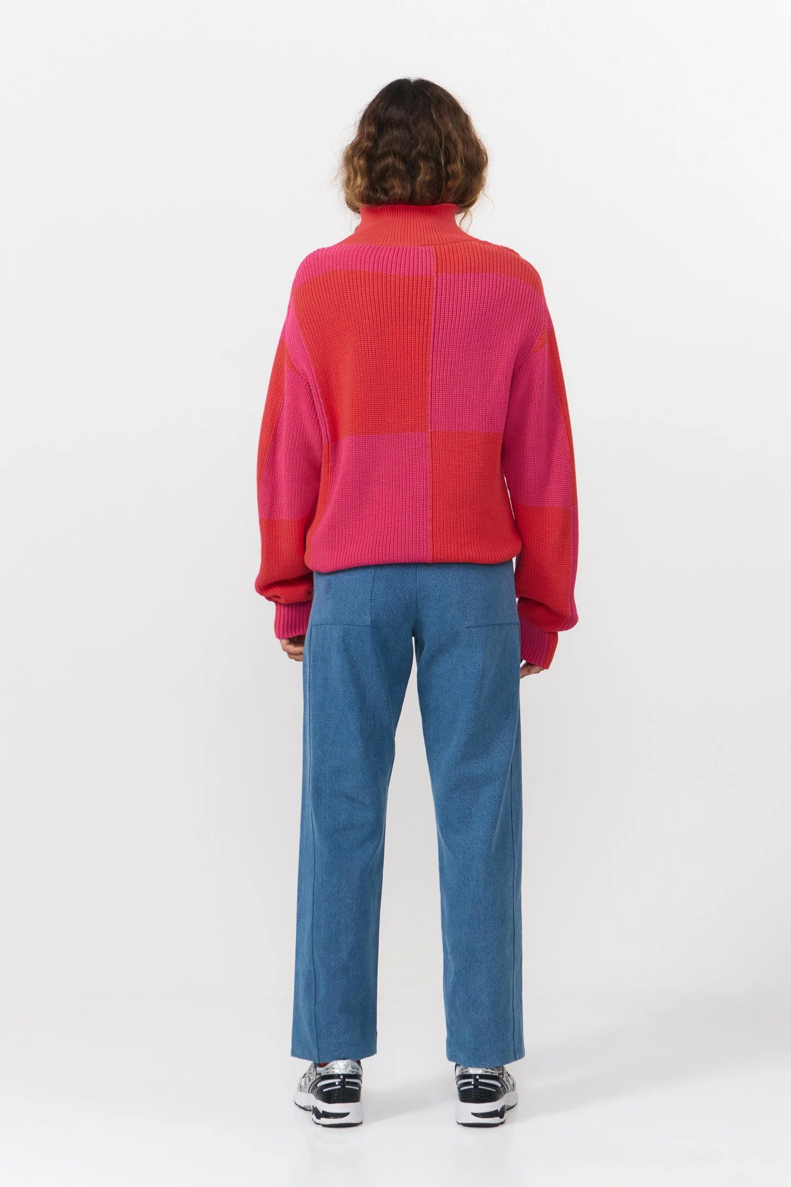 Suite13Lab - Shira Jumper - Check Red