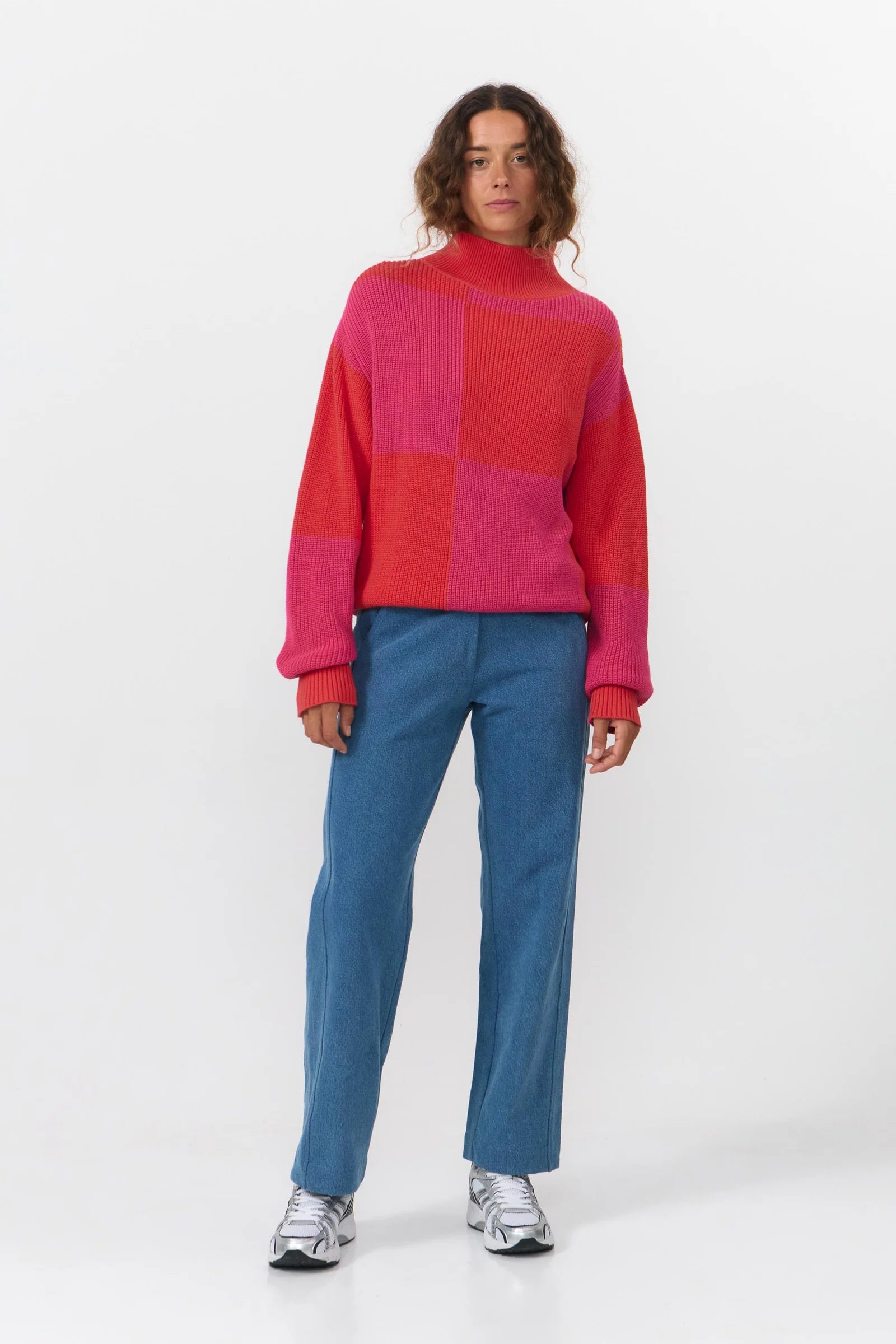 Suite13Lab - Shira Jumper - Check Red