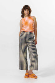 Suite13Lab SANTA PANTS CHECK GREY