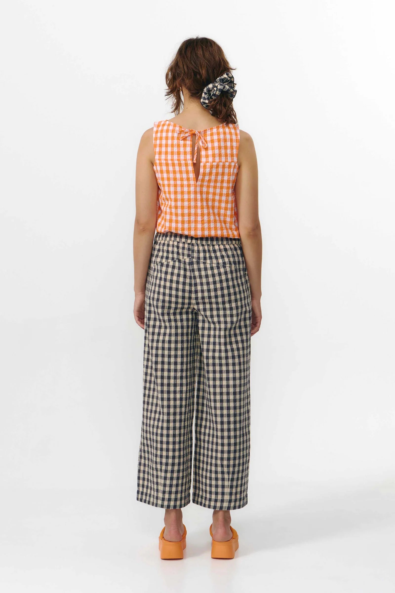 Suite13Lab SANTA PANTS CHECK GREY
