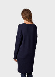 Klitmøller Collective Thea Knit Dress - strikket kjole i Navy
