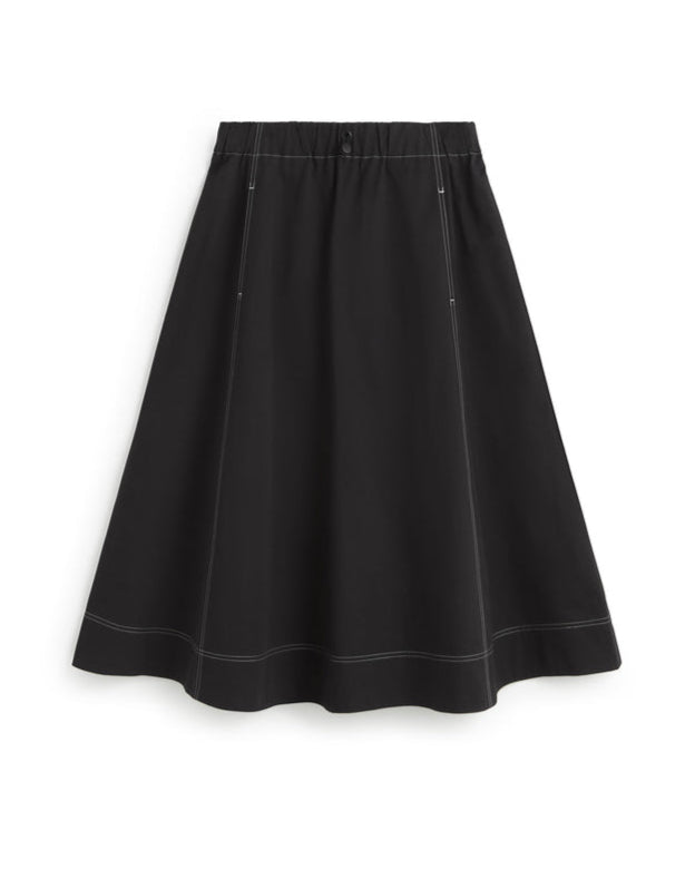 Thinking Mu Paper touch Olatz long skirt