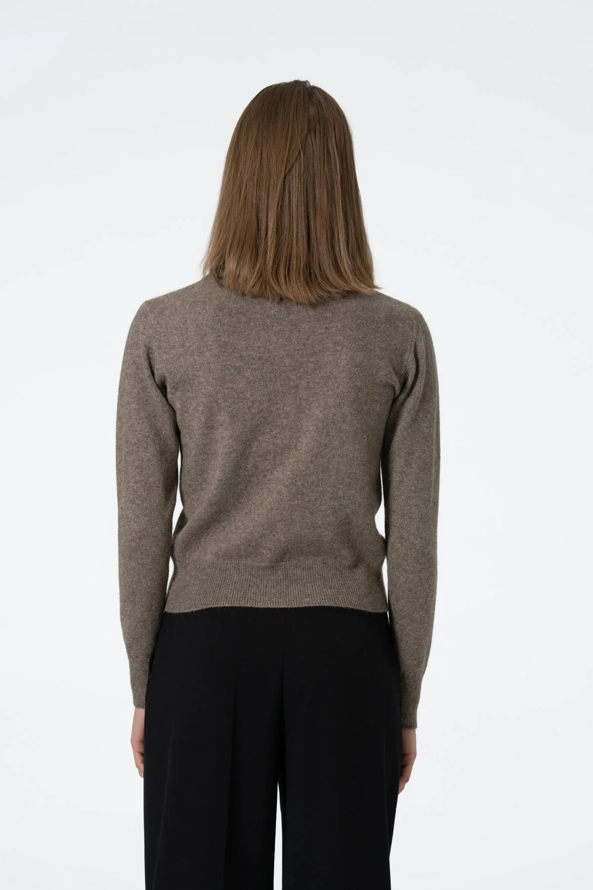 Dinadi - Yak Cardigan - Oat Brown