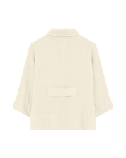 By basics - Lab Coat Blouse - Bone
