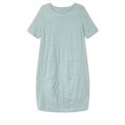 By basics - dress w/ cuttings S/S