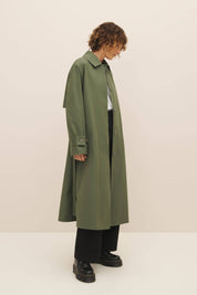 Kowtow Cleo Trench Coat Sage