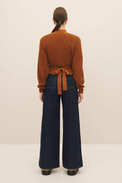 Kowtow Composure Cardigan Copper