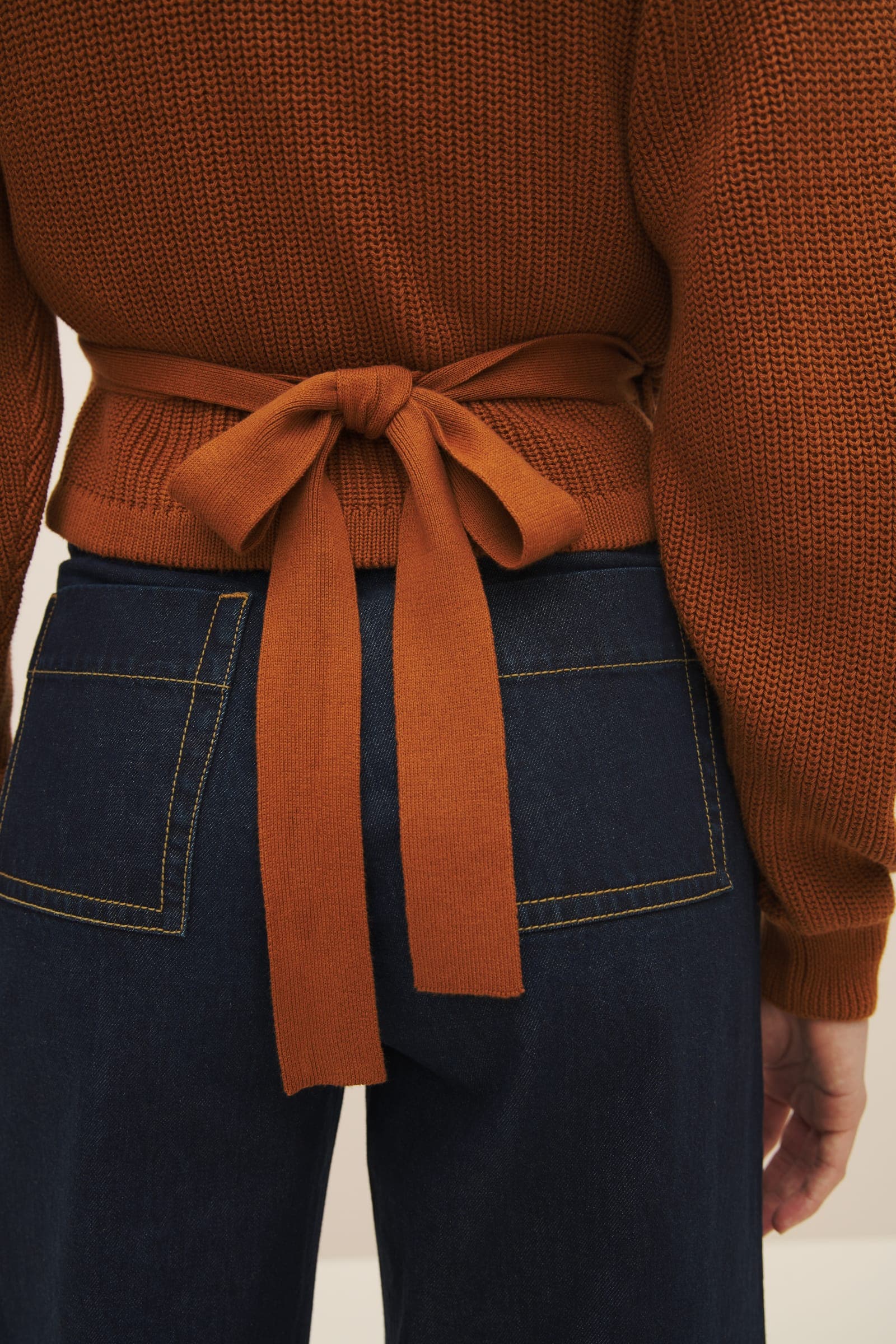 Kowtow Composure Cardigan Copper