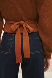 Kowtow Composure Cardigan Copper