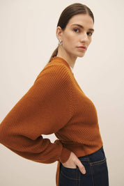 Kowtow Composure Cardigan Copper