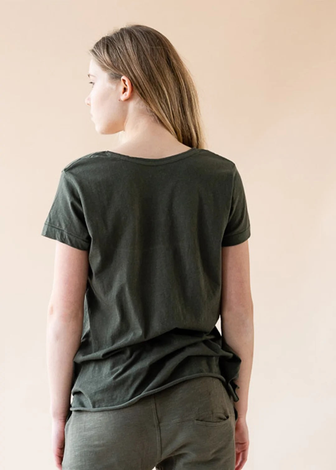 Yogamii - Yama Tee - Dark Olive