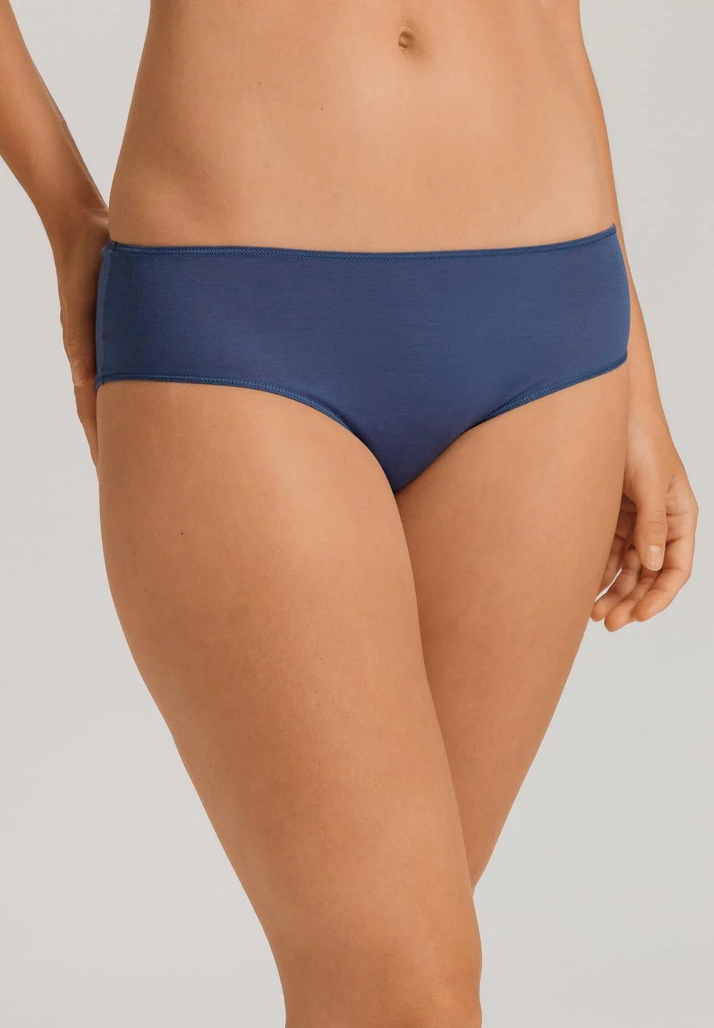 Hanro Midi Briefs - Ultralight Slate Blue