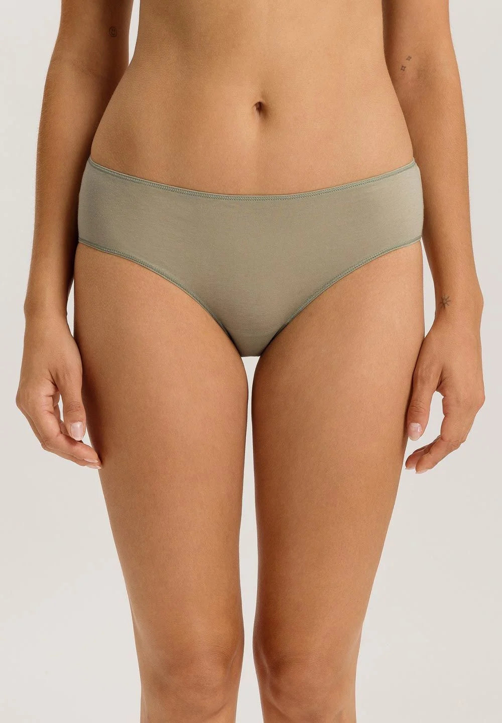 Hanro Midi Briefs - Ultralight Crystal Green