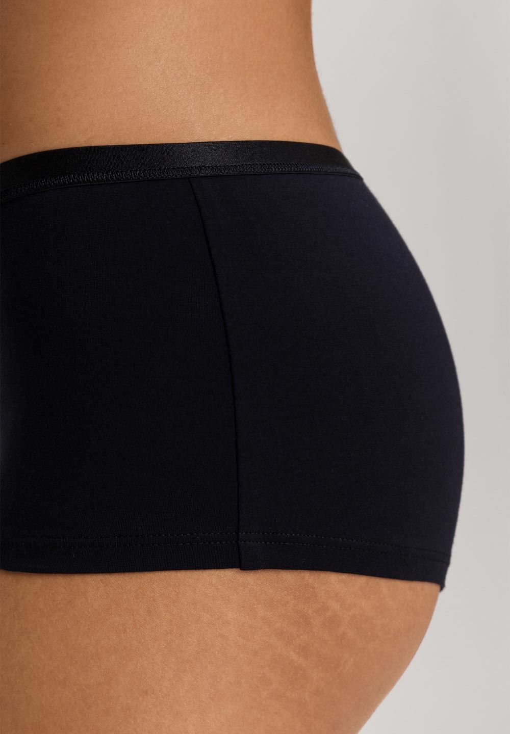 Hanro - Cotton Sensation Boyleg - Black