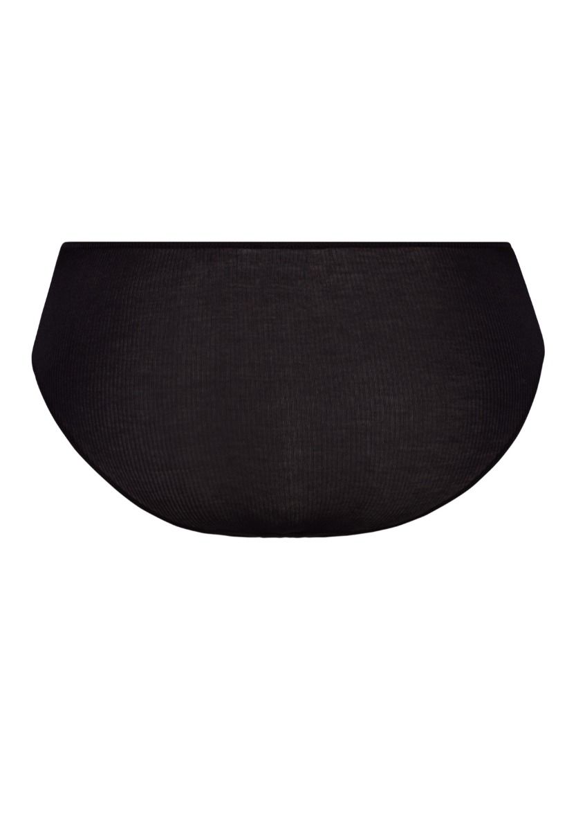 Hanro Lace Delight High cut Brief Black