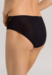 Hanro Lace Delight High cut Brief Black
