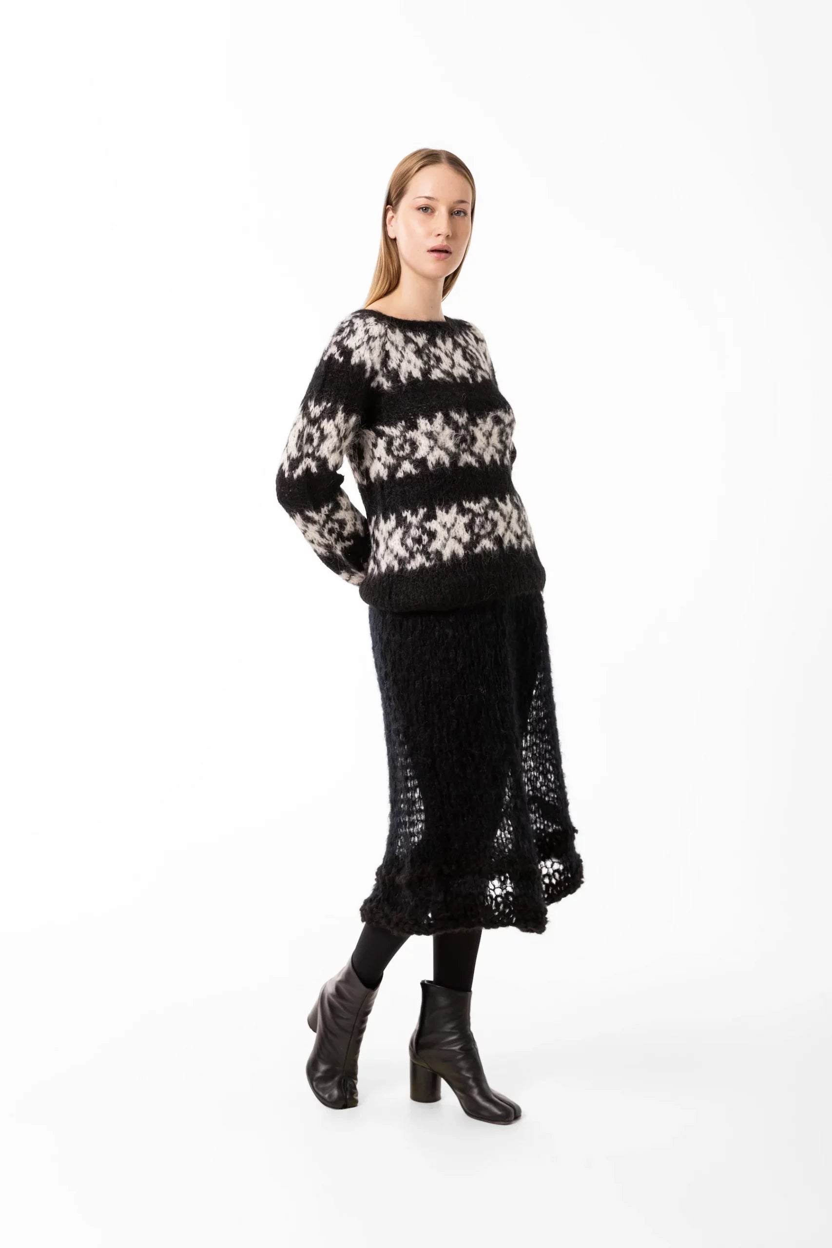 gudrun & gudrun Inka Black / Off White