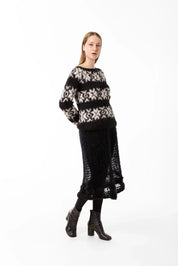 gudrun & gudrun Inka Black / Off White