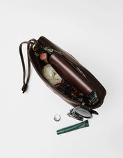 O MY BAG Sienna Mini Soft Grain Leather - Chocolate