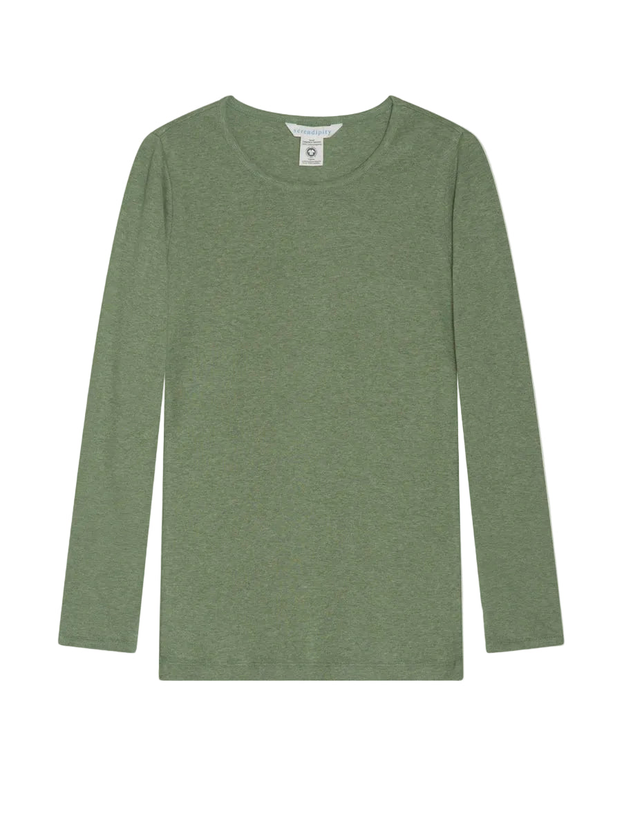 Serendipity - Slim Tee - Moss