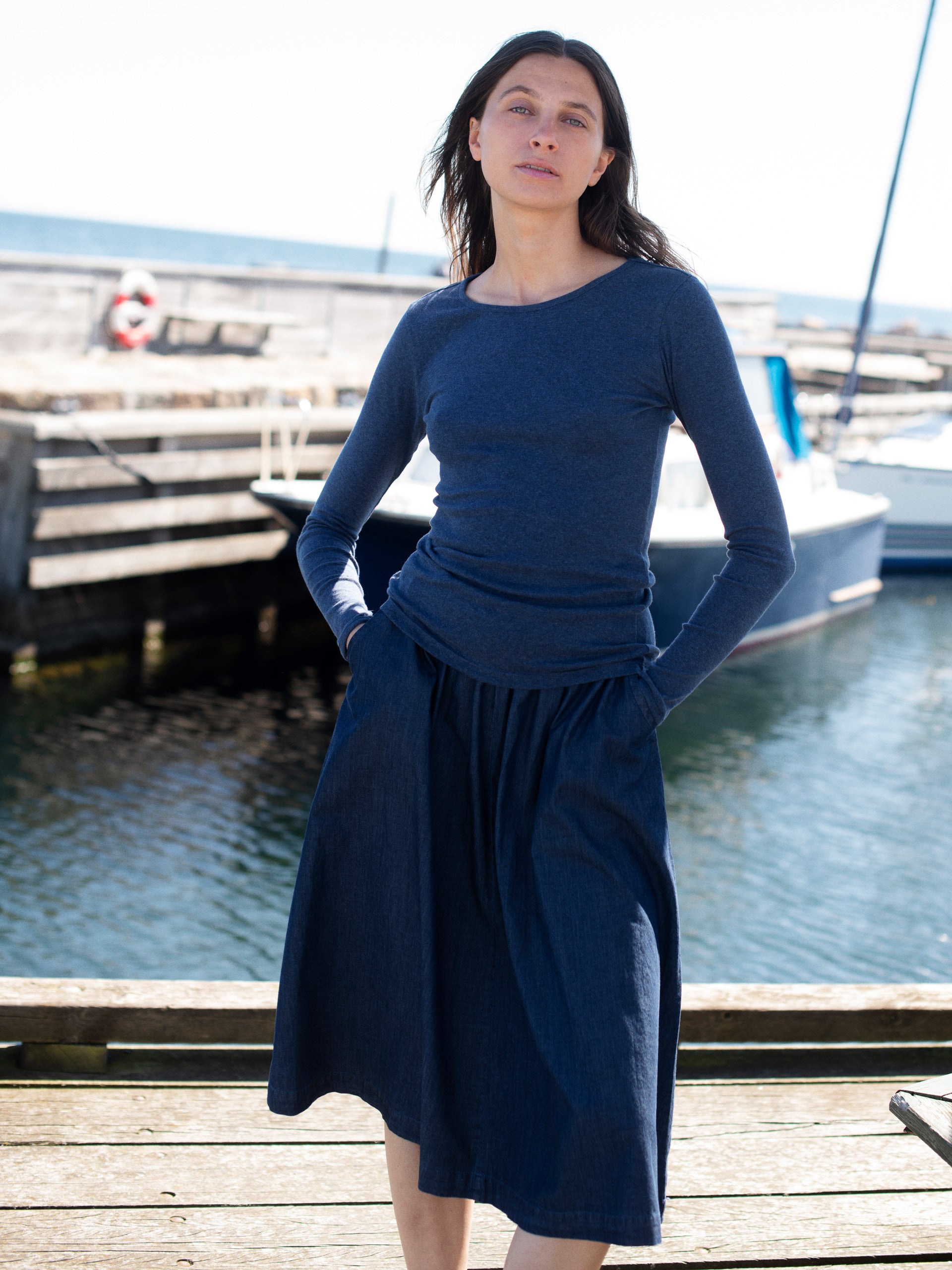 Serendipity - Slim Tee - Navy