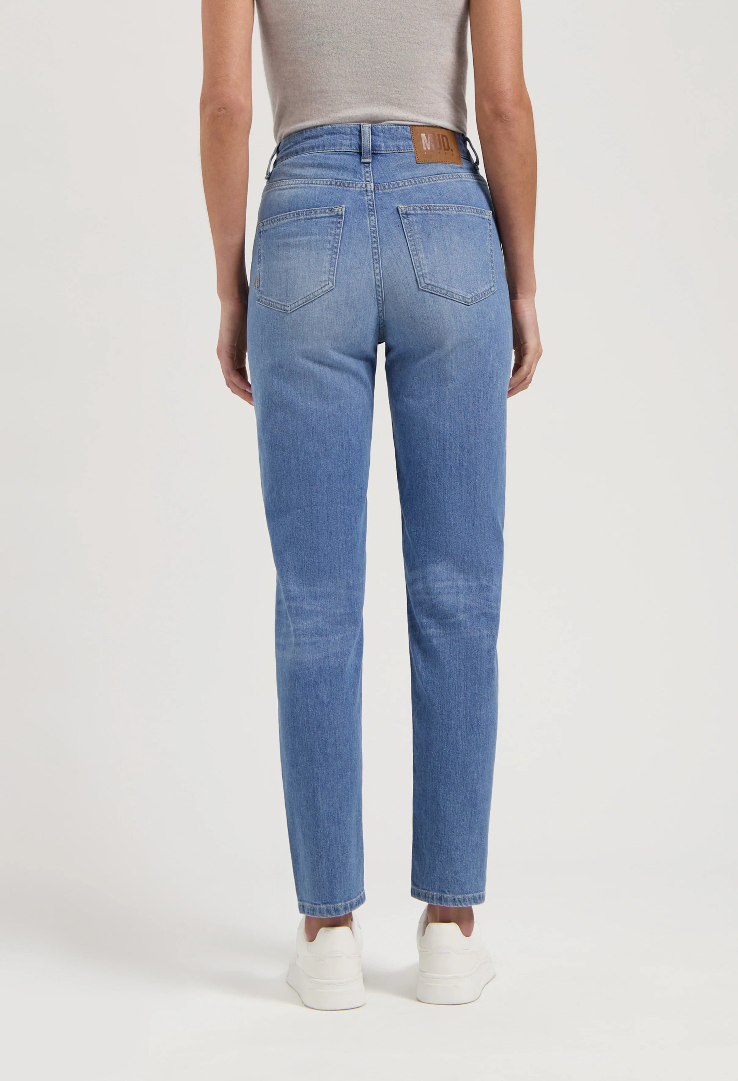 Mud Jeans - Mams High Tapered - Old Stone