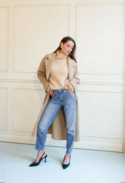 Mud Jeans - Mams High Tapered - Old Stone