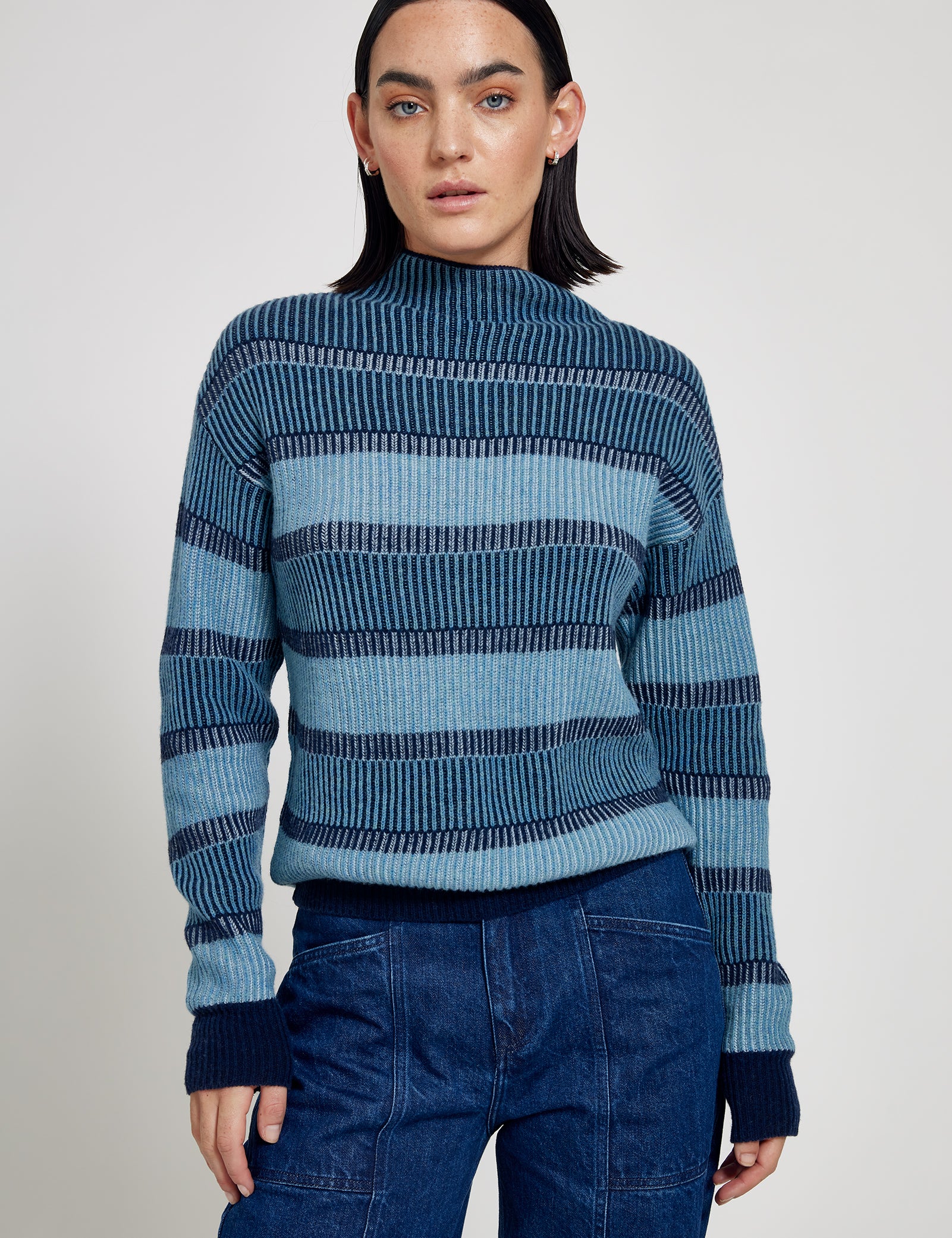 Maska Sweater Mitzi Ink Blue