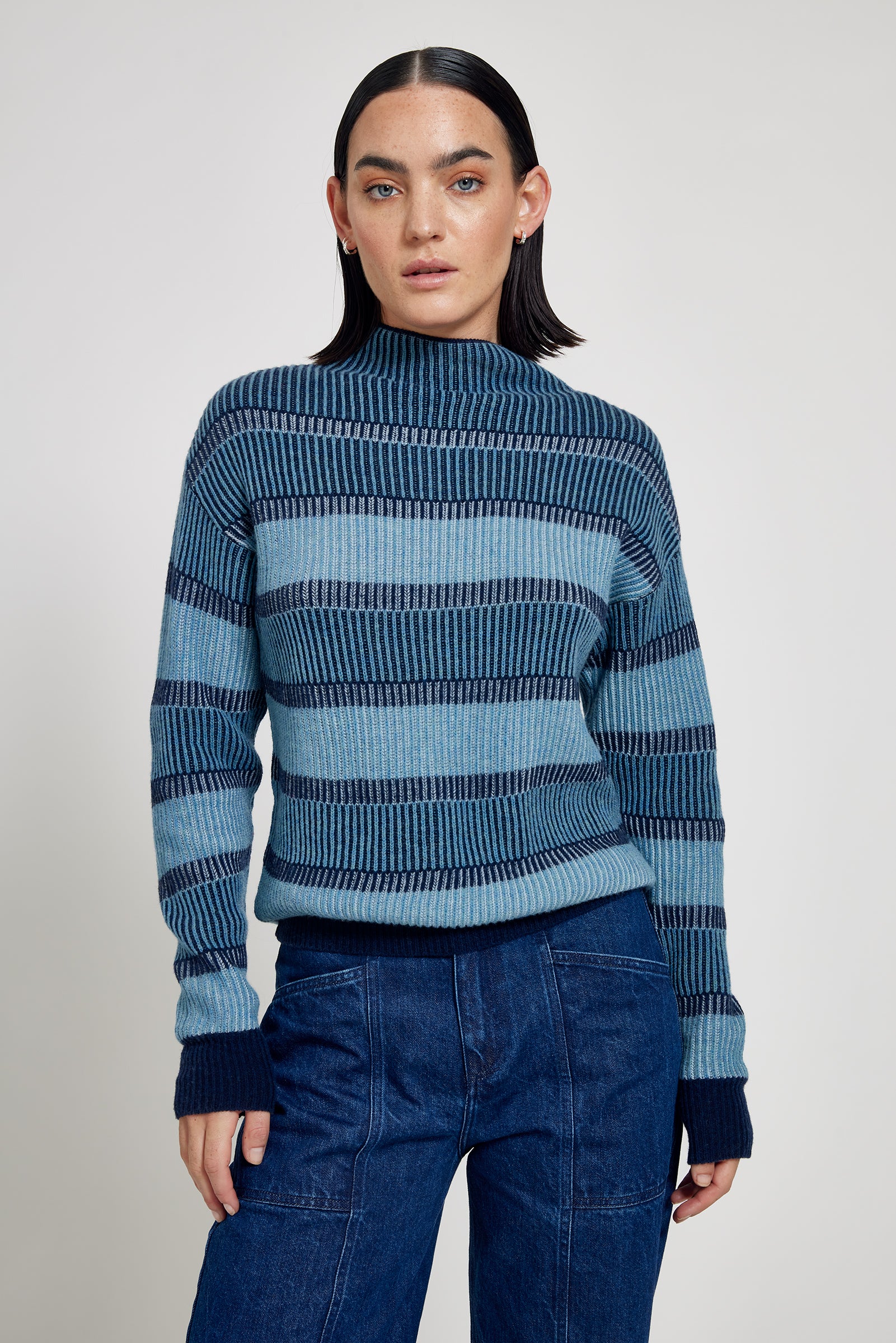 Maska Sweater Mitzi Ink Blue