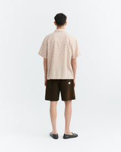 Thinking Mu - Kurtis oversize lattice plaid shirt