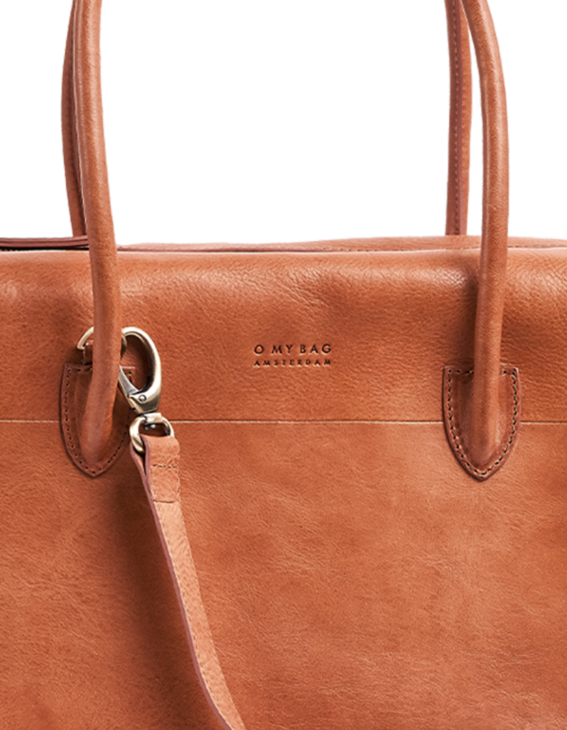 O My Bag Kate Cognac Skindtaske